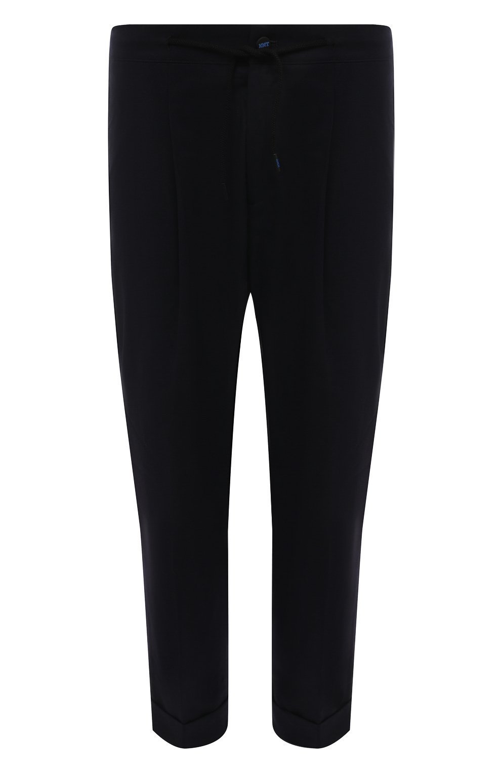Шерстяные брюки KITON темно-синего цвета по цене 154500 руб., арт. UPKN023K0118E07, фото 1 Шерстяные брюки KITON, арт. UPKN023K0118E07, фото 1