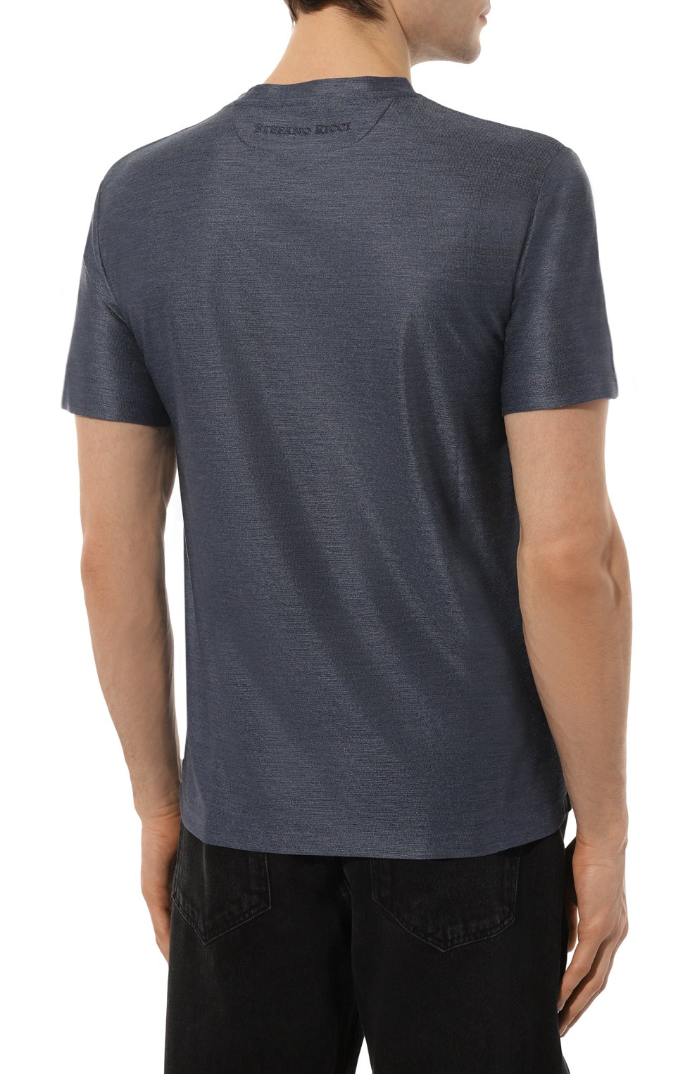 Шелковая футболка STEFANO RICCI, арт. MNH3102170/K0002N, фото 4