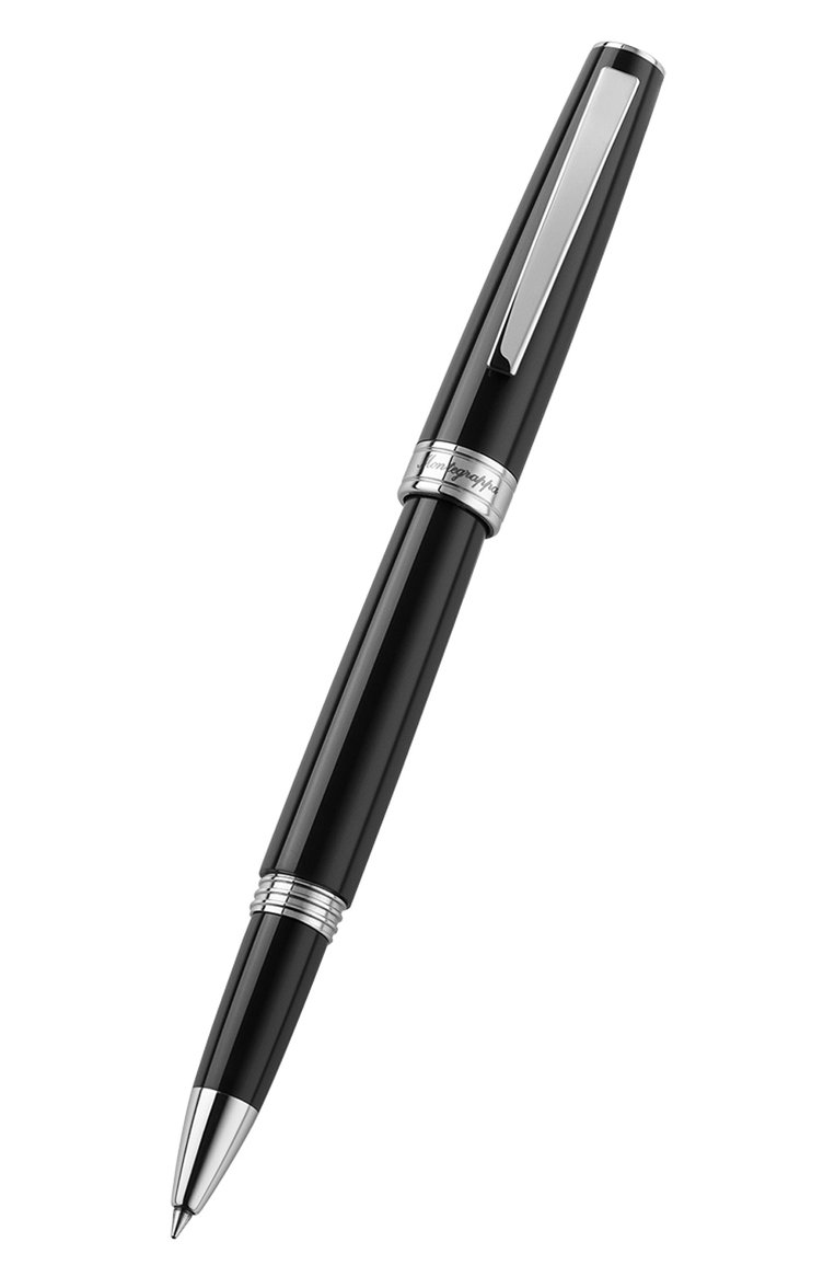 Мужского ручка-роллер MONTEGRAPPA бесцветного цвета, арт. ISA1RRAC | Фото 3 (Региональные ограничения белый список (Axapta Mercury): Не проставлено; Нос: Не проставлено; Материал сплава: Сталь)