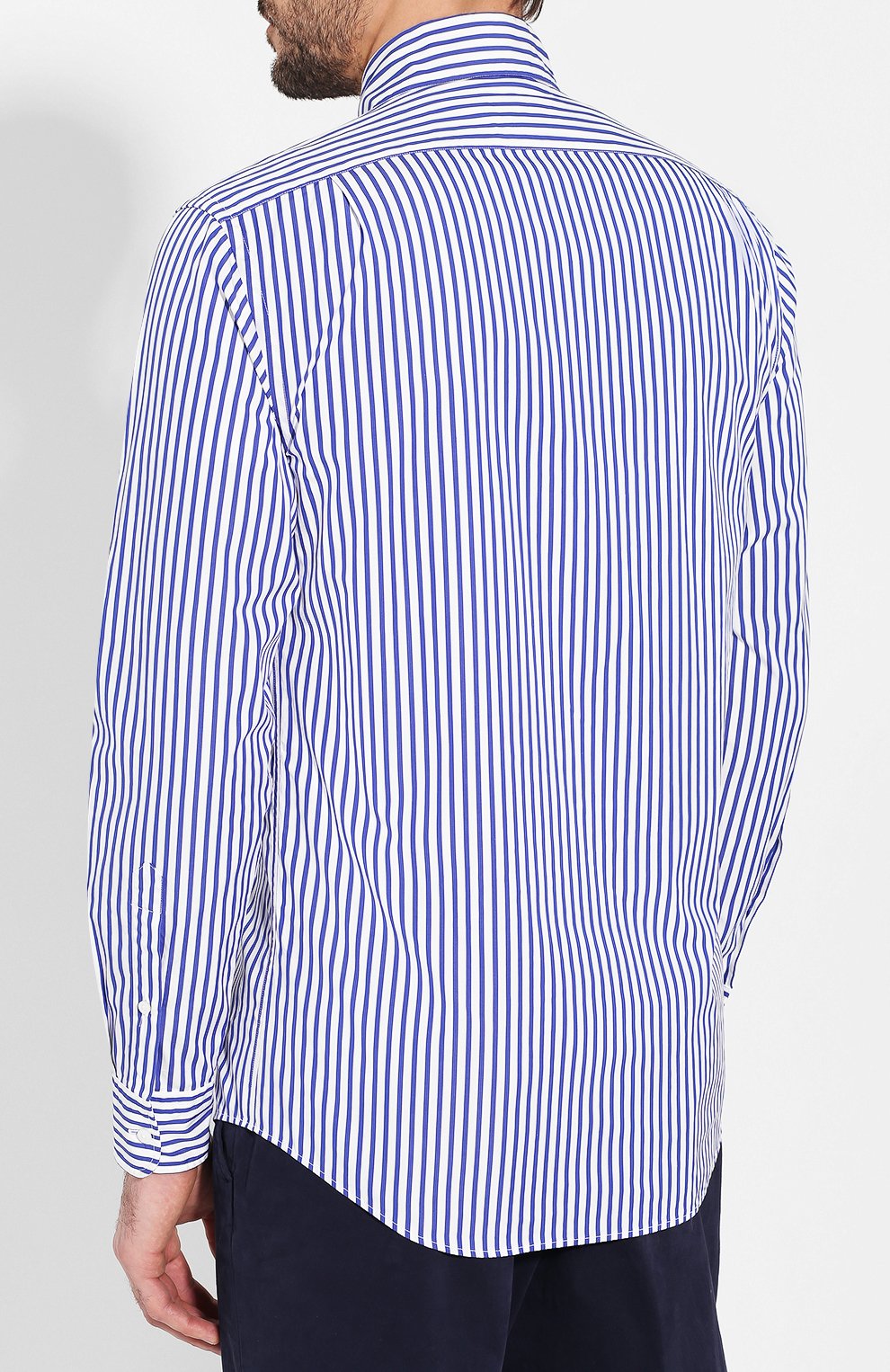 Хлопковая сорочка с воротником кент RALPH LAUREN, арт. 790730897, фото 4