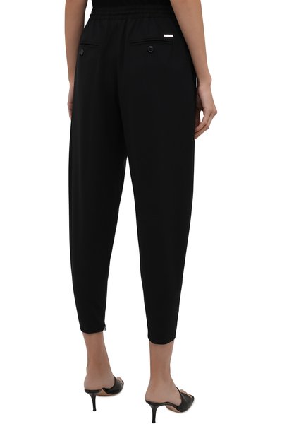 Шерстяные брюки DSQUARED2 черного цвета по цене 38650 руб., арт. S75KB0240/S40320, фото 4 Шерстяные брюки DSQUARED2, арт. S75KB0240/S40320, фото 4