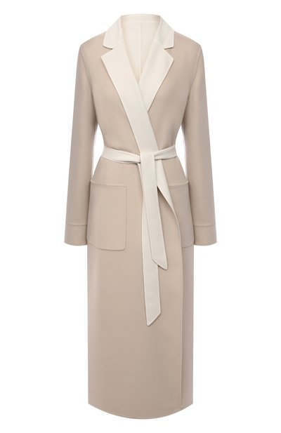 Кашемировое пальто LORO PIANA бежевого цвета по цене 687000 руб., арт. FAI5340, фото 1 Кашемировое пальто LORO PIANA, арт. FAI5340, фото 1