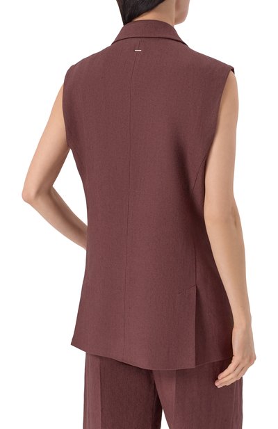 Жилет изо льна и вискозы BOSS, арт. 50557435, фото 4