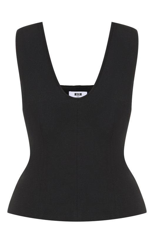 Топ MSGM 3941MDT05/257608 Чёрный 3941MDT05/257608
