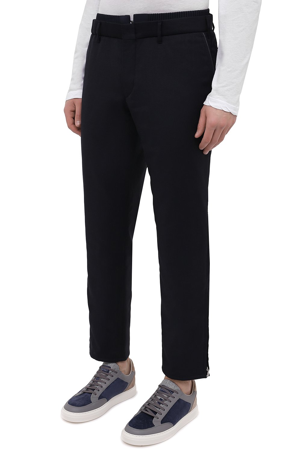 Шерстяные брюки ZILLI SPORT, арт. M0W-40-38X-F6408/0001, фото 3