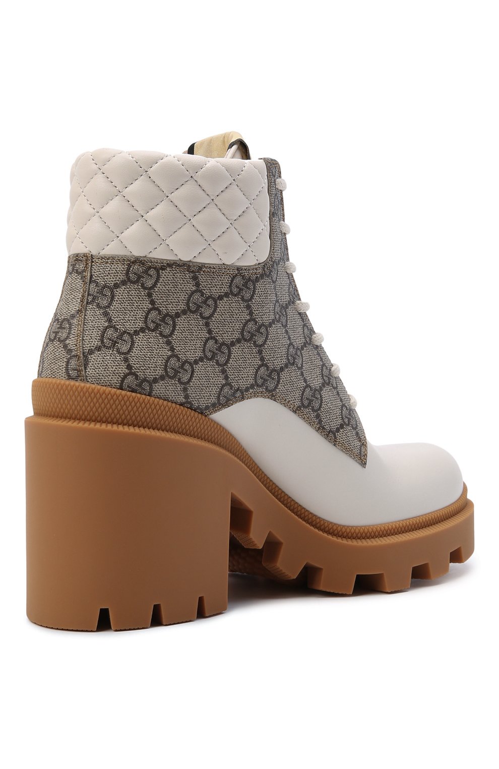 Кожаные ботильоны trip GUCCI, арт. 659691/UC810, фото 5