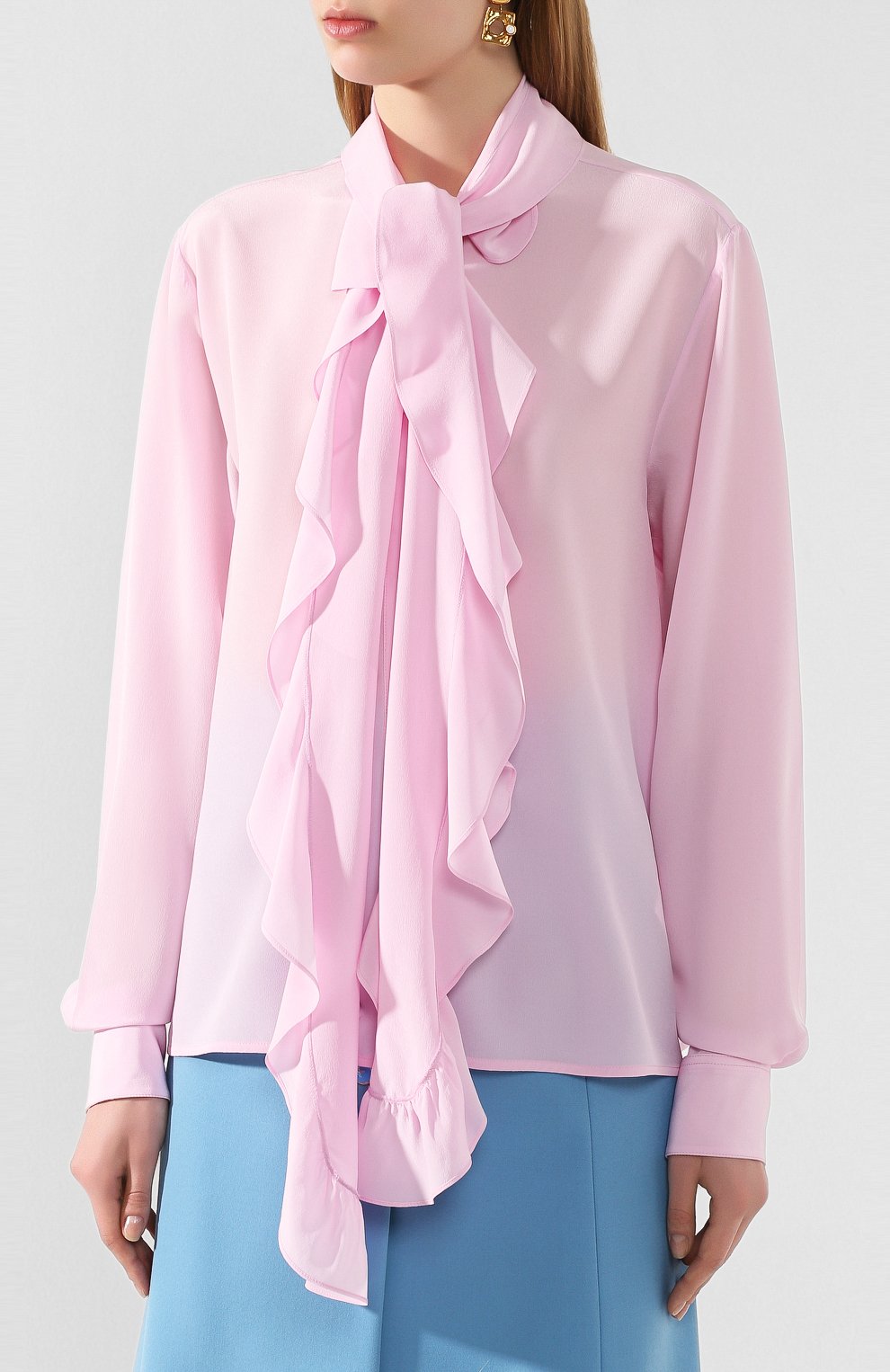 Шелковая блузка VICTORIA BECKHAM, арт. 1220WSH001199A, фото 3