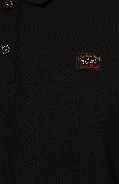 Хлопковое поло PAUL&SHARK, арт. C0P1001, фото 5