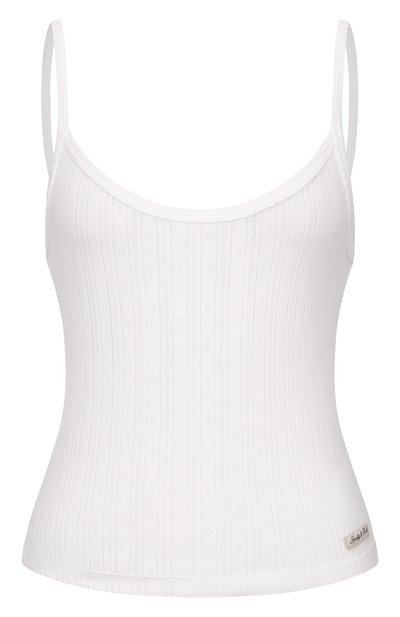 Женская хлопковый топ SPORTY AND RICH, арт. T011076326WH01