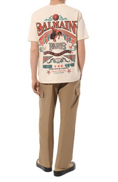 Хлопковая футболка BALMAIN, арт. CH1EG000/GD26, фото 2