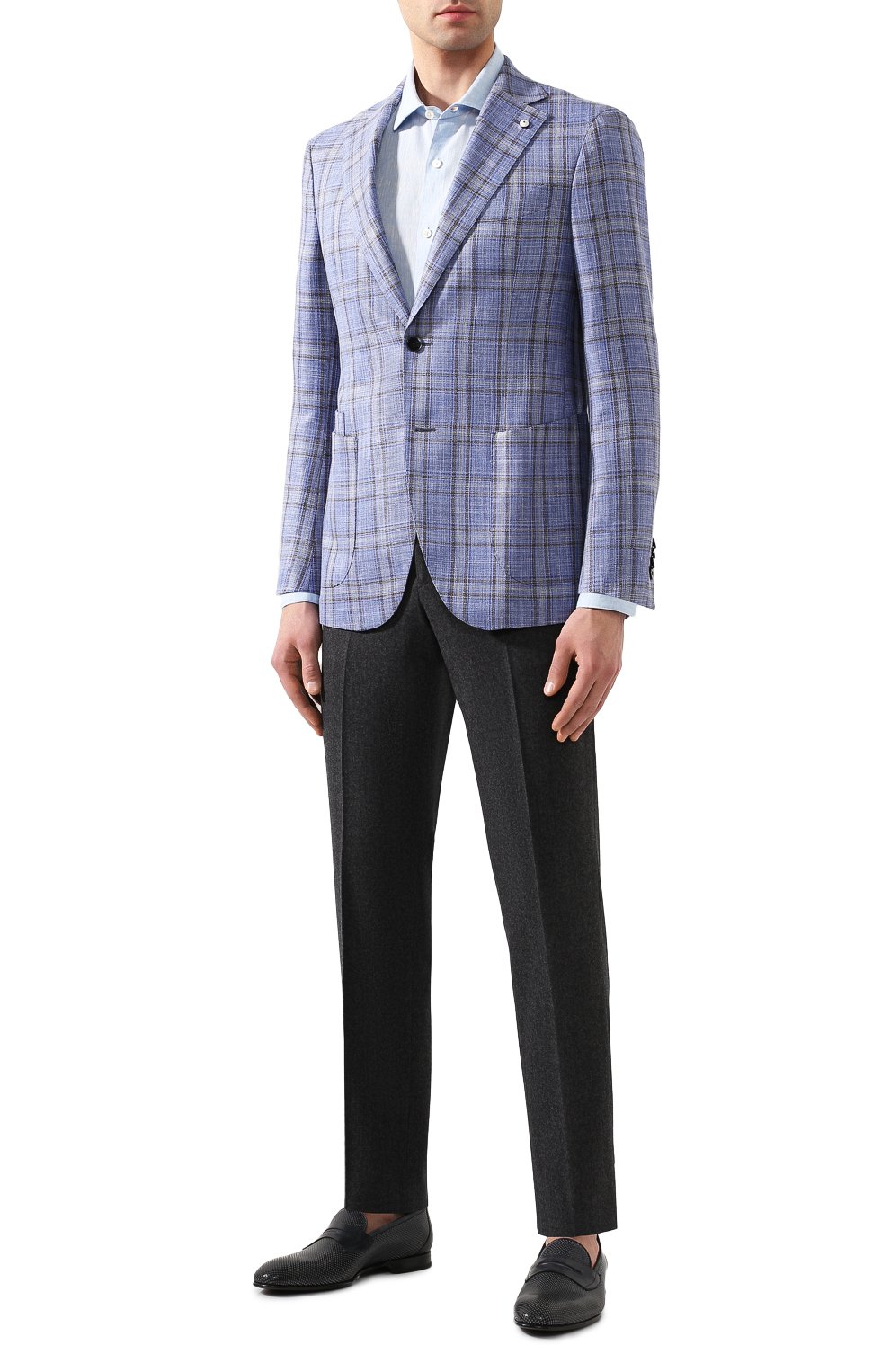 Льняная рубашка ZEGNA, арт. UUX38/SRF5, фото 2