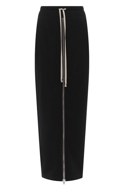 Юбка из хлопка и шерсти RICK OWENS, арт. RP20F2331/WCF, фото 1