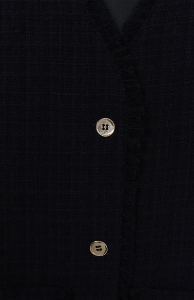 Твидовый жилет IL GUFO, арт. P25GI054C5052/10A-14A, фото 3