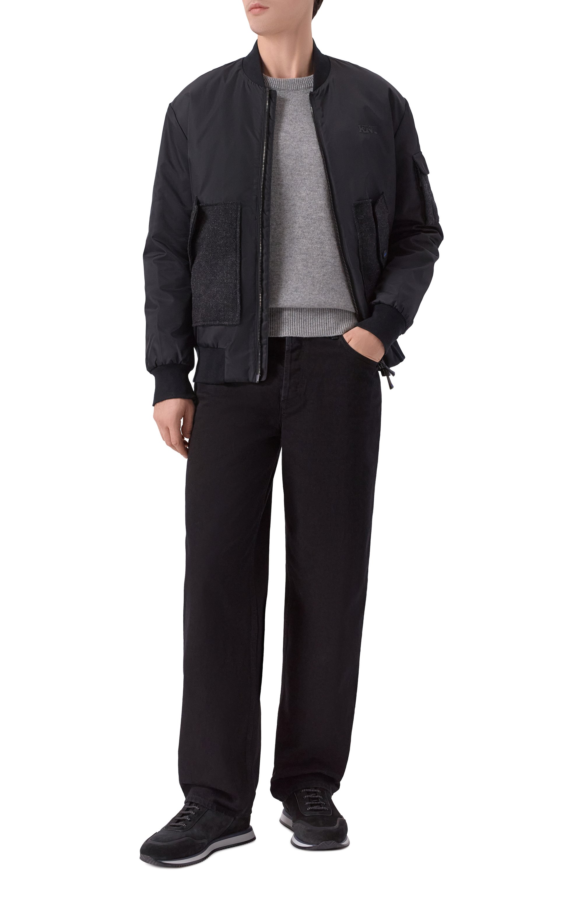 Замшевые кроссовки ZILLI, арт. H0265AM1116VTRR10, фото 2