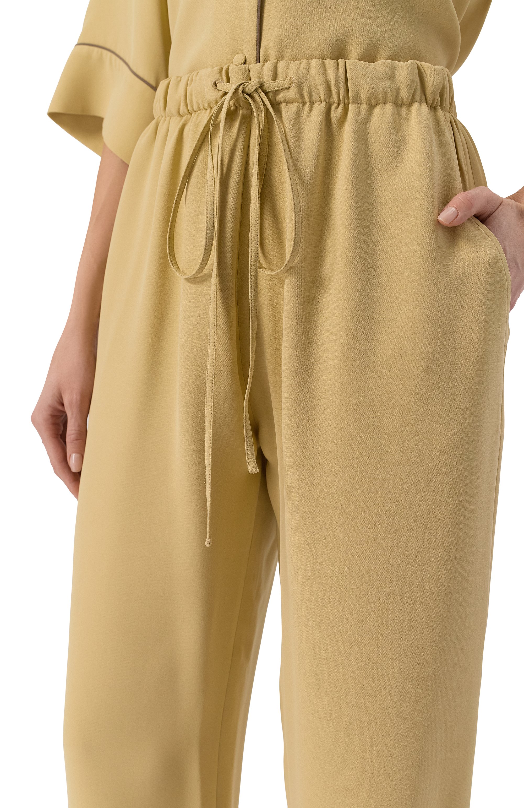 Шелковые джоггеры MVST, арт. 25E/X2P/0/B051/5545, фото 5