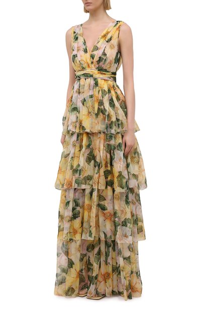 Шелковое платье DOLCE & GABBANA, арт. F6I7IT/IS1E5, фото 3