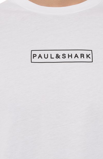 Хлопковая футболка PAUL&SHARK, арт. 14311625, фото 5