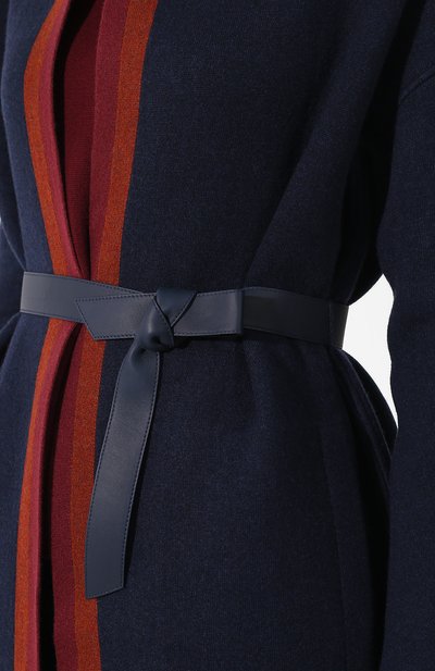 Кашемировое пальто с кожаным поясом LORO PIANA, арт. FAI2585, фото 5