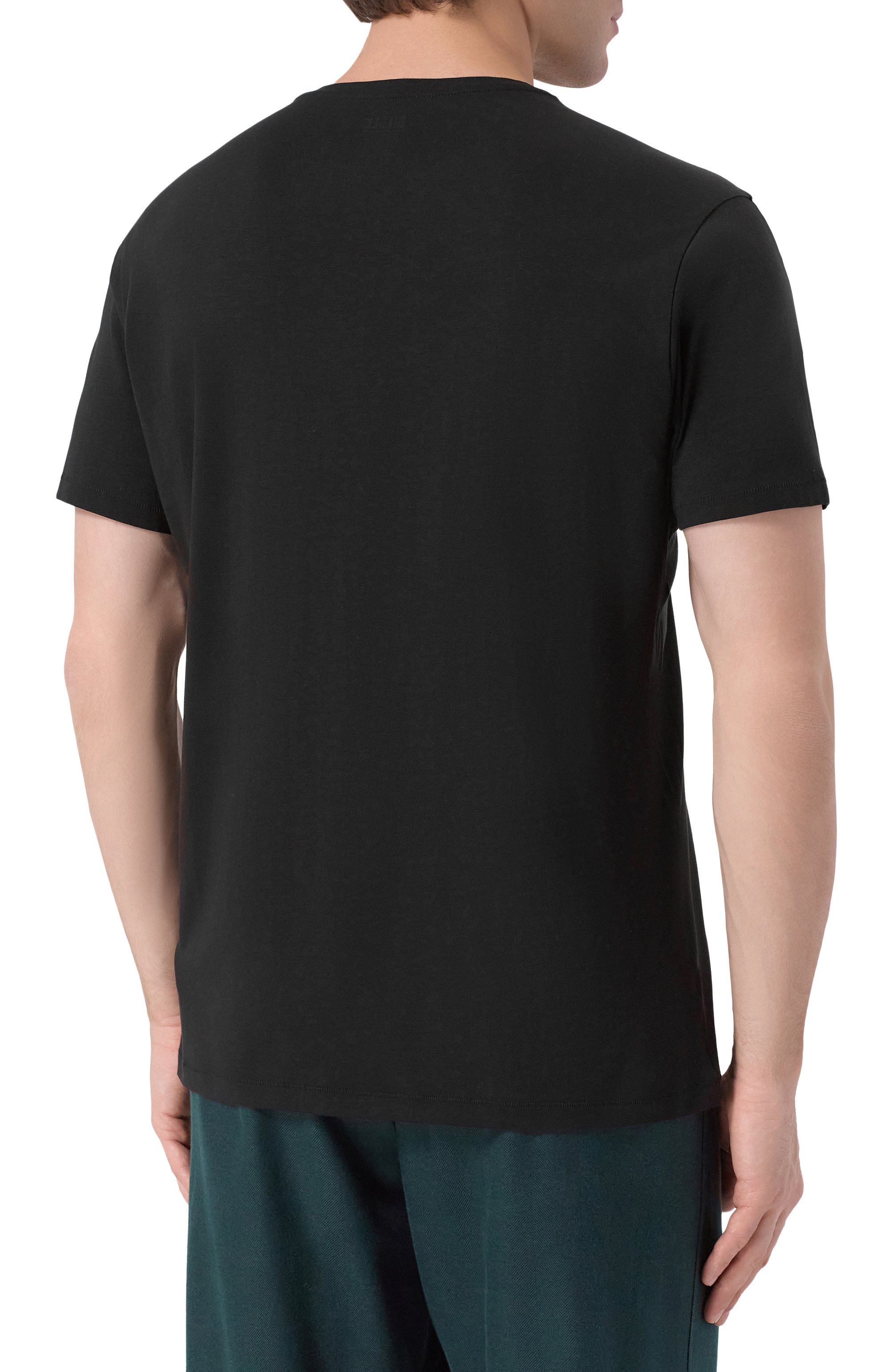 Комплект из двух футболок DIESEL черного цвета по цене 8605 руб., арт. A19326/0CEBY, фото 4 Комплект из двух футболок DIESEL, арт. A19326/0CEBY, фото 4