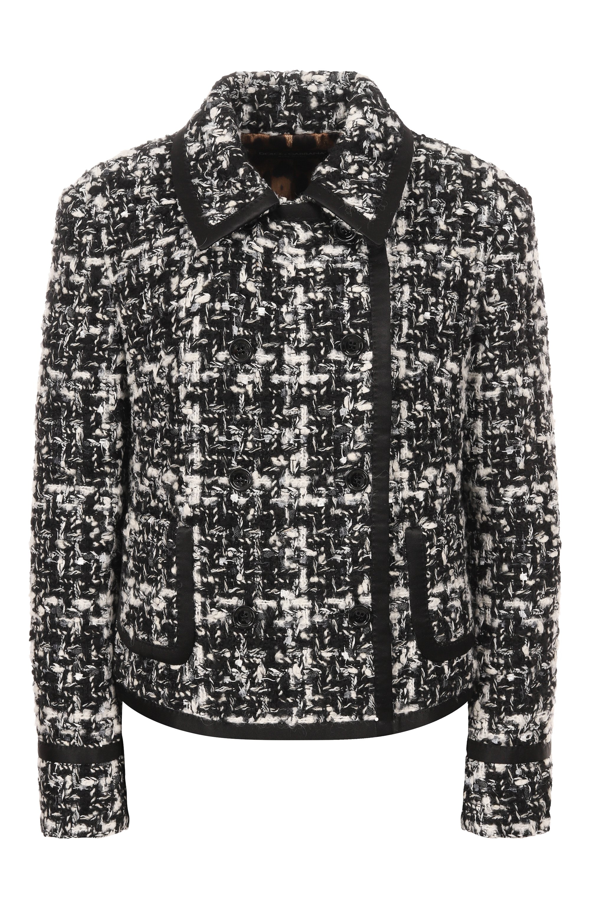 Твидовый жакет DOLCE & GABBANA, арт. F27FWT/FQZAF, фото 1