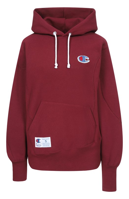 Хлопковое худи UNDERCOVER x Champion Undercover UC2E1806 Бордовый UC2E1806