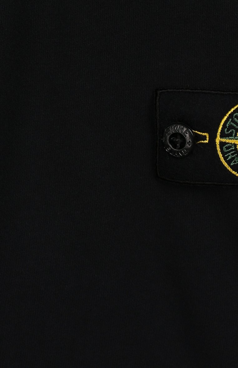 Детские хлопковые джоггеры STONE ISLAND темно-синего цвета, арт. 711661642/6-8 | Фото 3 (Статус проверки: Проверена категория; Материал внешний: Хлопок; Мальчики Кросс-КТ: Джоггеры-одежда; Региональные ограничения белый список (Axapta Mercury): RU; Нос: Не проставлено)