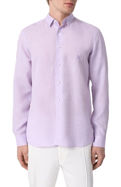 Льняная рубашка ZILLI, арт. LINAS1M080013123U, фото 3