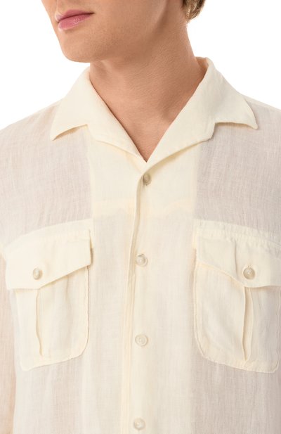 Льняная рубашка 120% LINO, арт. 32ALIM19QB/0115/000, фото 5