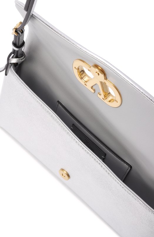 Сумка DeVain small Valentino 8W0B0T31/NVB Серебряный  8W0B0T31/NVB Фото 5