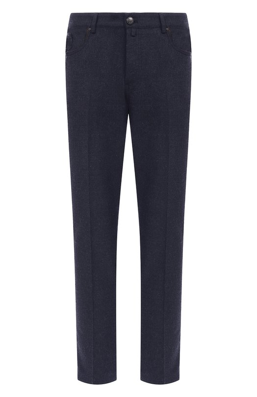 Брюки из шерсти и кашемира Berwich M0RELL0 5TALC 19/FA1224X Синий M0RELL0 5TALC 19/FA1224X