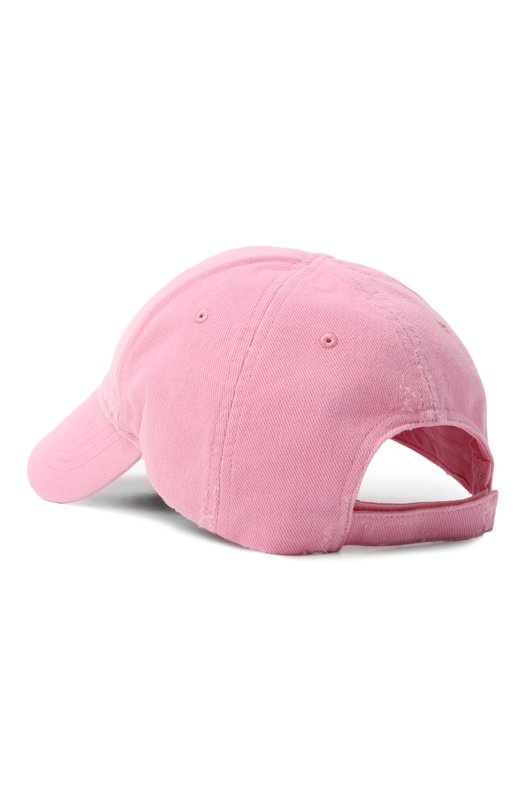 Хлопковая бейсболка Balenciaga 837021/410B2 Розовый  837021/410B2 Фото 2