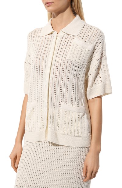 Рубашка из шелка и хлопка FREEAGE, арт. S24.JK077.6010.101, фото 3