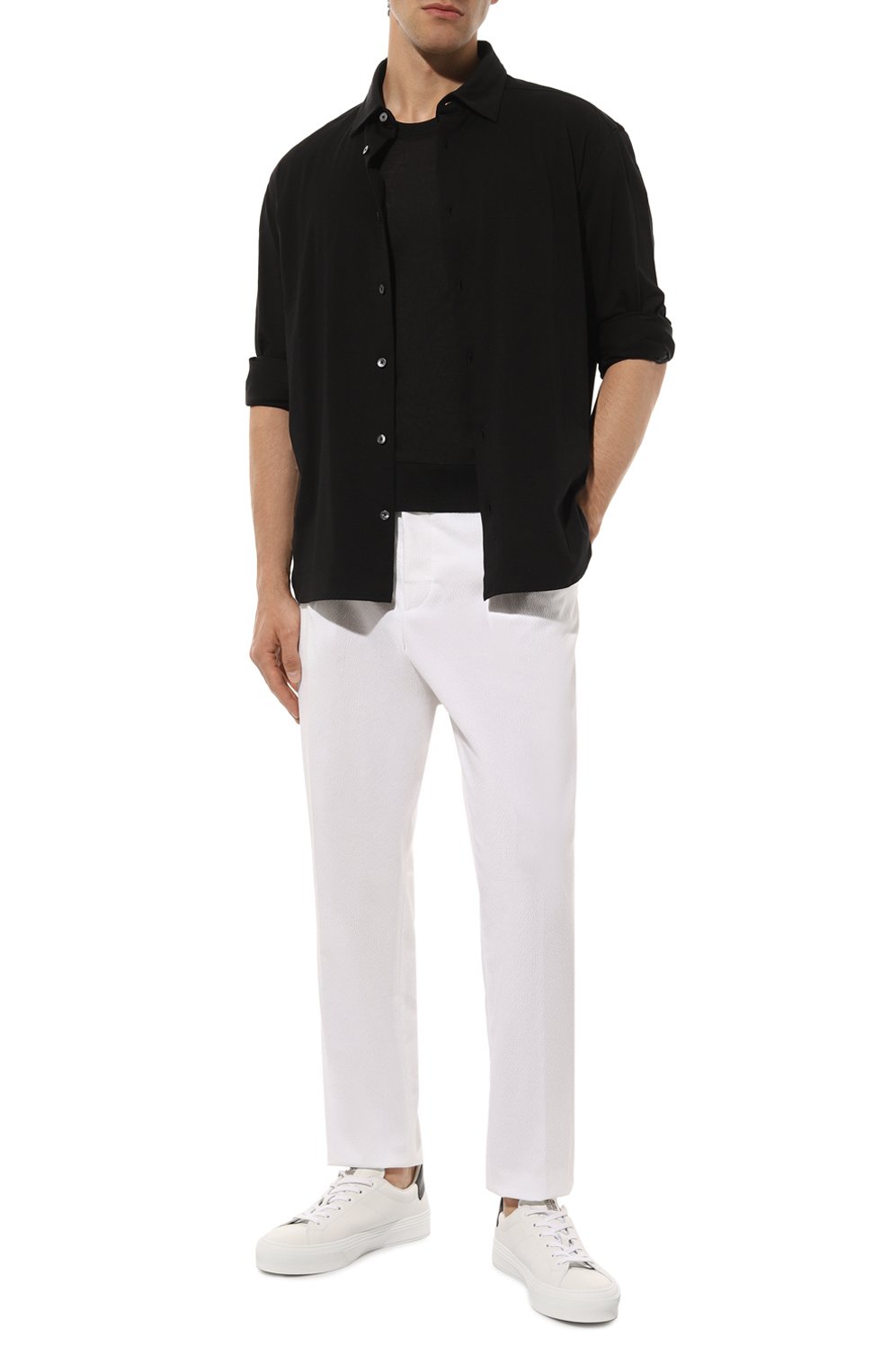 Джемпер из шелка и хлопка TOM FORD, арт. YMS002/KCS001, фото 2