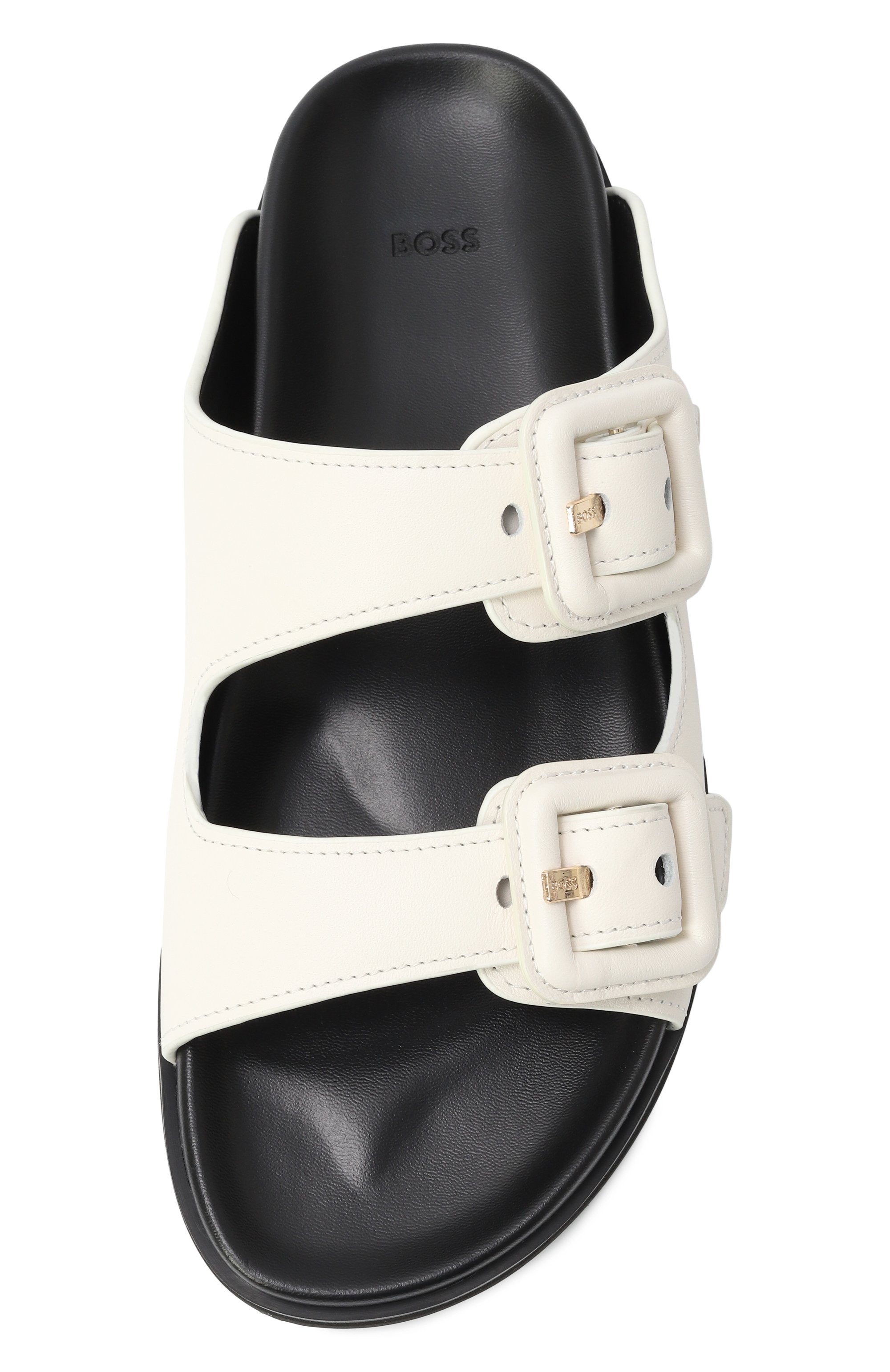 Кожаные шлепанцы freyah BOSS, арт. 50542329, фото 6