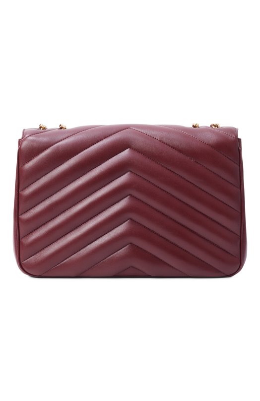 Сумка Loulou large Saint Laurent 803541/AAEAX Бордовый  803541/AAEAX Фото 6