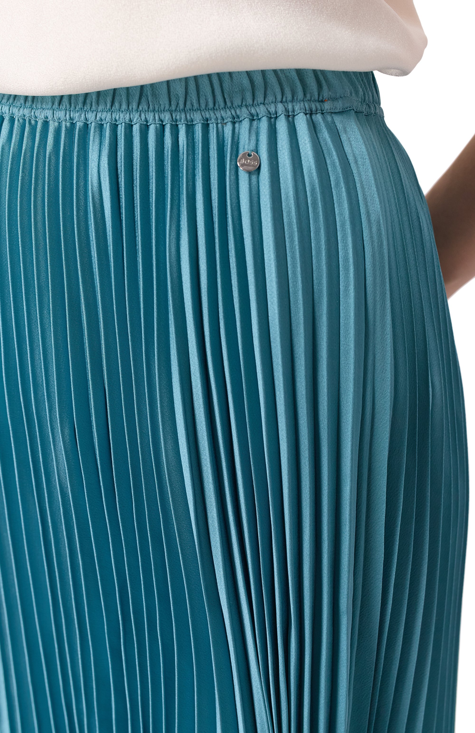 Плиссированная юбка BOSS ORANGE, арт. 50536271, фото 5