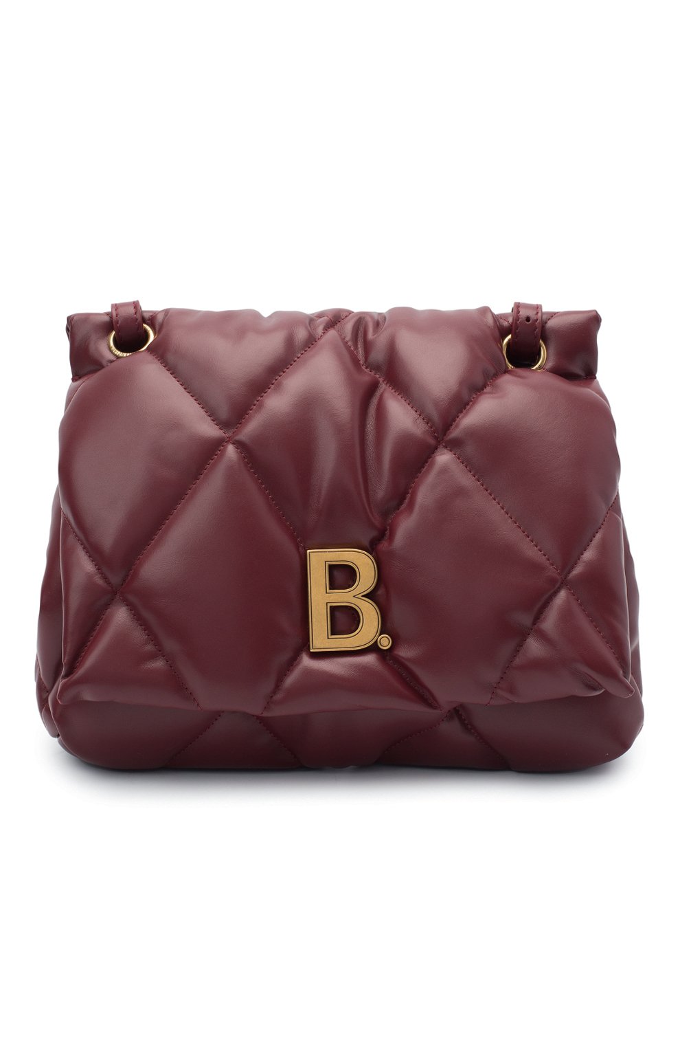 Сумка touch puffy BALENCIAGA бордового цвета по цене 161000 руб., арт. 619449/1WN4M, фото 1 Сумка touch puffy BALENCIAGA, арт. 619449/1WN4M, фото 1