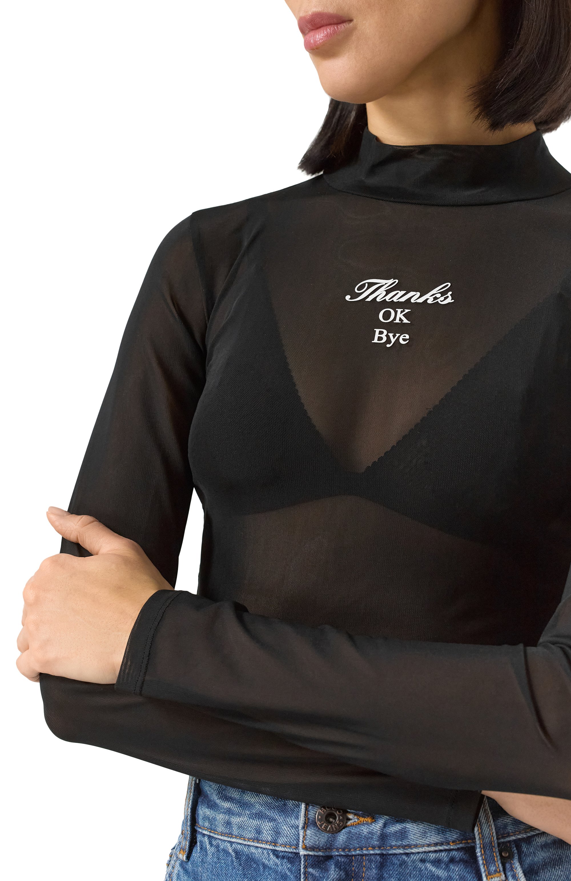 Топ HUGO BLUE черного цвета по цене 10500 руб., арт. 50534739, фото 5 Топ HUGO BLUE, арт. 50534739, фото 5