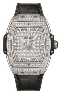 Часы spirit of big bang titanium full pavé HUBLOT, арт. 665.NX.9010.LR.1604, фото 1