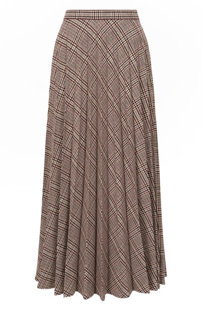 Женская шерстяная юбка SAINT LAURENT, арт. 843874/Y3D12