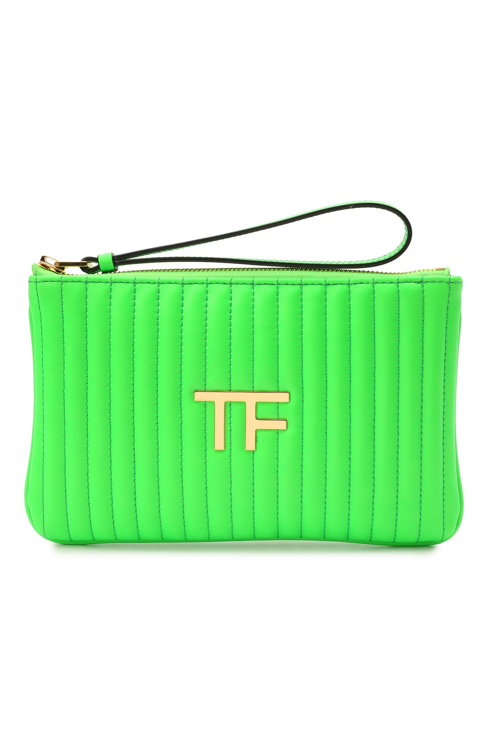 Клатч TOM FORD зеленого цвета по цене 120000 руб., арт. S0357T-ICL033, фото 1 Клатч TOM FORD, арт. S0357T-ICL033, фото 1