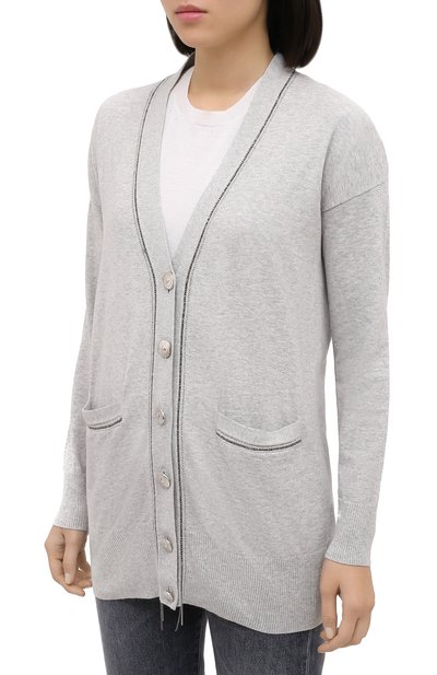 Кардиган из хлопка и кашемира ESCADA SPORT, арт. 5033928, фото 3