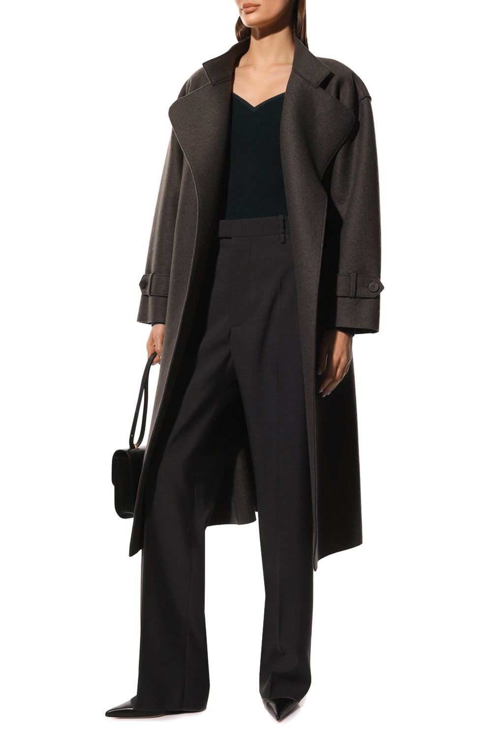 Кашемировый пуловер FREEAGE, арт. FW 20082-DGr, фото 2