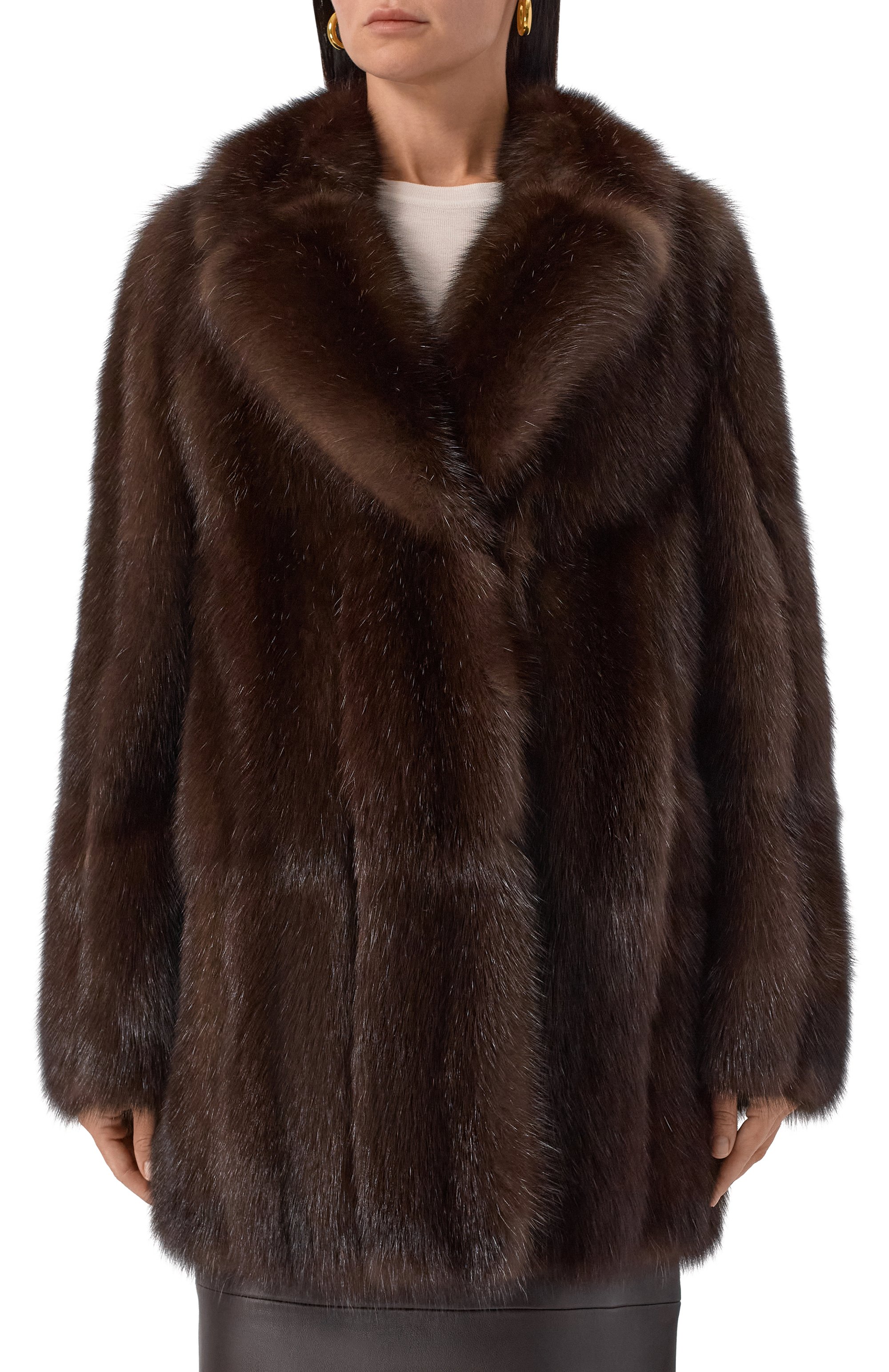 Шуба из соболя EMIL SHABAEV, арт. 0107, фото 3