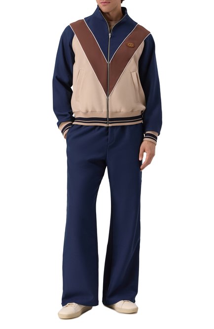 Мужские текстильные кеды court classic SAINT LAURENT, арт. 611106/GUP10
