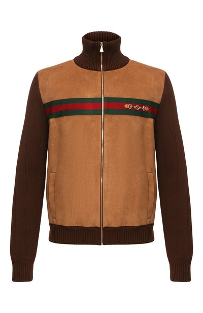 Комбинированный кардиган GUCCI, арт. 626265/XKBFK, фото 1