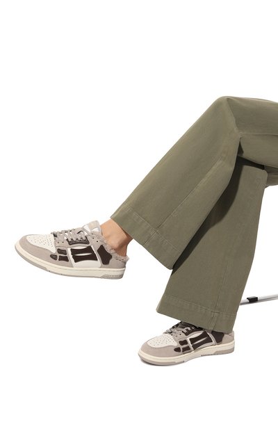 Кожаные кеды skel AMIRI, арт. PS24WFS005, фото 3