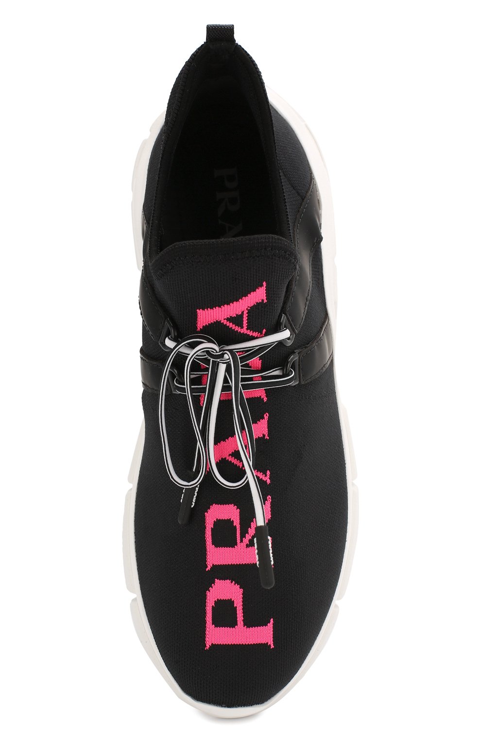 Текстильные кроссовки PRADA, арт. 1E344L-3V98-F0JNG-15, фото 4