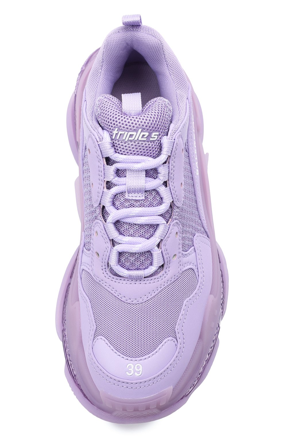 Текстильные кроссовки triple s BALENCIAGA, арт. 544351/W2GA1, фото 5