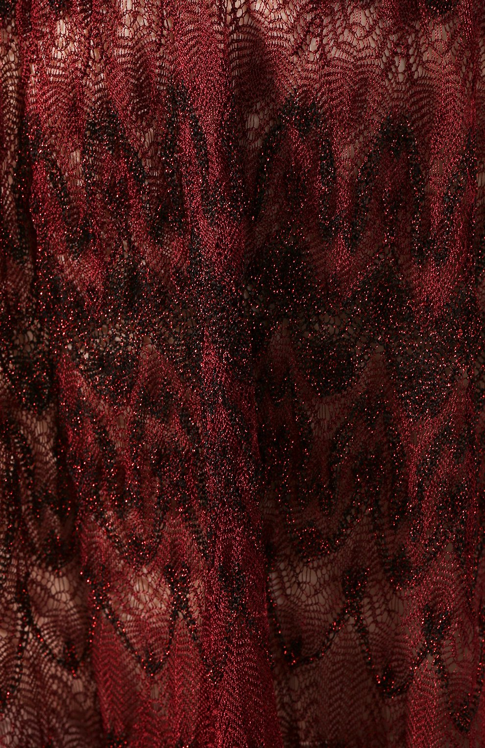 Туника MISSONI бордового цвета по цене 66000 руб., арт. MMQ00119/BR0081, фото 5 Туника MISSONI, арт. MMQ00119/BR0081, фото 5